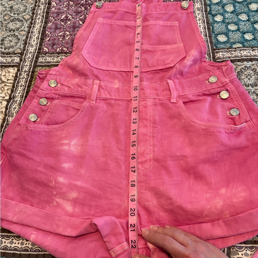 We the Free Ziggy Pink Overalls - Picture 3 of 11